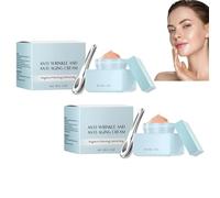 Sérum anti-rides combleur, crème visage anti-âge avancée, comble les rides, réduit les ridules, favorise la production de collagène, repulpe la peau, répare, illumine et hydrate. (2pcs)