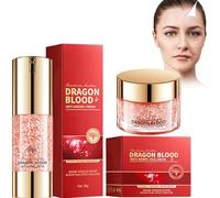 Sérum Anti Rides Dragon Blood+Retinol Placenta Dragon Cream,Sérum De Sang De Dragon,Ganoderma Dragons Blood Sérum Et Crème,Crème De Sang De Dragon Placentaire Rétinol,Réduction Des Ride