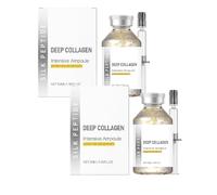 Sérum Anti-rides En Ampoules Pour Le Visage - Soin Doux Pour Les Contours Du Visage, Améliore Le Grain De Peau, Ravive L'éclat Et L'élasticité - Formule Anti-âge Hydratante Au Collagène (2)