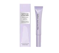 Sérum anti-rides multi-actions, combleur de rides et lèvres rajeunissant, hydratant et illuminateur, lisse les ridules, raffermit et repulpe la peau, pour le visage et les lèvres