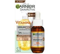 Garnier Sérum de nuit anti-taches avec 10% de vitamine C pure, résultats cliniquement testés sur les taches noires, les peaux ternes et les ridules