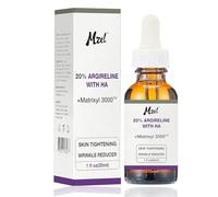 Sérum Argireline à 20 % avec Matrixyl 3000 Sérum à l'acide hyaluronique pur pour le visage, avec vitamine C, réducteur de rides profondes, anti-âge, tonifie la peau et stimule le sérum aux peptides de