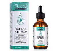 Sérum au rétinol avec vitamine E Sérum visage anti-rides anti-âge Bio Vegan, 2x 60ml