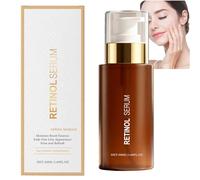 Sérum au rétinol pour le visage, essence réparateur anti-rides, Rétinol anti-âge Sérum pour réduire les rides et ridules, éclaircir les taches brunes, améliorer la fermeté et le grain de peau (1PCS)