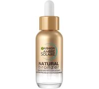 Serum Autobronzant Hydratant Visage Ambre Solaire Natural Bronzer Au Bronzage Actif D'origine Végétale Formule Vegan Sans Parfum À L'acide Hyaluronique Et À L'eau De Coco - Flacon De 30ml