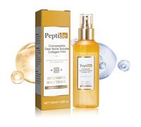 Sérum aux Peptides de Collagène 2 Pièces, Sérum Rehausseur de Collagène 30ml pour éclaircir la Peau Hydratante, Pénétration Profonde pour la Réduction des Rides
