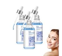 Sérum aux peptides de cuivre, sérum visage polypeptide, lotion anti-rides aux peptides de cuivre, lotion visage anti-âge pour les ridules et les rides, hydratante et raffermissante (3 bouteilles)