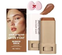 SéRum Baume Beauté Teinté Boosté,SéRum Hydratant Teinté Solide, Portable Moisturizing Serum Stick Pour Le Maquillage Du Visage,Hydrate, Dissimule, Lisse La Couverture Totale (03#, Même taille)