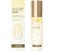 Sérum Brume Jelly à l’Acide Kojique et au Curcuma, Spray Facial Éclat avec Vitamine C, Brume Hydratante Légère pour l’Éclat et le Confort de la Peau, Soin Quotidien en Spray 100 ml (1pcs)