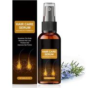 Sérum capilar para el crecimiento del cabello con aceite de ricino y romero orgánico, spray espesante, tratamiento anticaída, fortalece las raíces, promueve el crecimiento