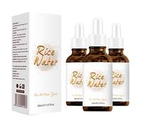Sérum Capillaire À L'eau De Riz, Coréen, Hydratant, Nourrissant, Cheveux Lisses (3pcs)