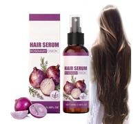 SéRum Capillaire à L'Oignon Et Au Romarin, Spray à L'Huile D'Oignon Rouge Pour La Pousse Des Cheveux, Spray D'Huile Capillaire Hydratante Pour Le Cuir Chevelu Et Les Cheveux SéRum Capillaire (1 PCS)