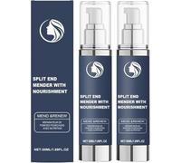 Sérum capillaire sans rinçage réparateur de pointes fourchues, nourrissant et hydratant, sérum léger sans rinçage, lotion anti-frisottis, répare les pointes fourchues en douceur, pour femmes