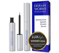 SERUM CILS CROISSANCE Avancé SPECTACULASH Lash Serum - Sérum Pour la Repousse Rapide Longueur Volume - Alternative aux Faux Cils et Extensions - Eyelash Booster - Formule Puissante - DERMAWORKS (3ml)