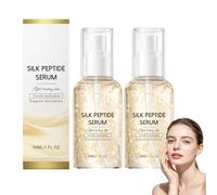 Sérum collagène profond aux peptides de soie, sérum aux peptides de cuivre pour le visage, sérums anti-âge coréens pour le visage au collagène et aux peptides, sérums hydratants coréens. (2PCS)