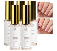 Sérum complexe pour les ongles, sérum nourrissant pour les ongles (5pcs) | Huile de soin des ongles transparente hydratante, revitalisant pour les ongles et les cuticules pour le sec, renforcement
