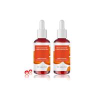 Sérum Concentré Bonne Mine Carotte, Ingrédients d'Origine Naturelle - Végan, Huile de Carotte Serum Visage, Antioxydant, éclaircit les Taches Brunes, Convient à tous les Types de Peau