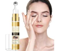 SéRum Contour Des Yeux à L'Acide Hyaluronique, Avec Bille De Massage, RéDuit Les Poches, Les Rides Et Les Ridules, Et AttéNue Les Cernes Et Les Poches.,1PCS