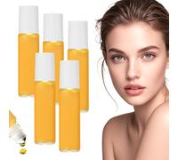 Sérum contour des yeux anti-rides huile hydratante lutéine avec rouleau lisse les ridules soin de la peau pour femmes 5 pièces