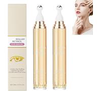 Sérum contour des yeux au rétinol en roller, hydratant pour les yeux, réduit les poches, les cernes et les ridules, raffermit le contour des yeux