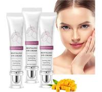 Sérum contour des yeux Mangue Revitalisante, Crème contour des yeux Activatrice et Raffermissante, Rides et Poches Réparatrices de Cernes, 15 g