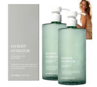 Sérum corporel à l'acide hyaluronique, hydratant corporel HA pour peaux sèches, sérum raffermissant et élastique, lotion corporelle légère non grasse pour femmes et hommes (2pcs)