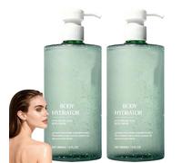 Sérum corporel à l'acide hyaluronique, lotion corporelle hydratante légère et non grasse à absorption rapide, soin hydratant hivernal, sérum hydratant, lotion corporelle raffermissante. (2PCS)