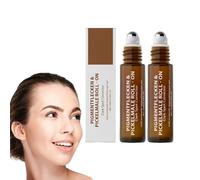 Sérum correcteur avancé anti-taches avec bille - Traitement anti-âge et taches solaires pour le visage et le corps, soin éclaircissant et unifiant, tous types de peau, 10ml (2 pièces)