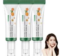 Sérum correcteur de brillance des points sombres pour le visage et le corps, traitement hyperpigmentaire pour le visage, contient de la vitamine E, du charbon doré et de la niacinamide, convient à