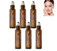Sérum correcteur de taches brunes avec rouleau, dissolvant visage et corps, correcteur de taches solaires et vieillesse, sérum éclaircissant mélasma hyperpigmentation vitamine C niacinamide (6pcs)