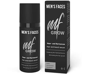 Sérum de croissance de barbe et de cheveux pour plus de croissance de barbe et de cheveux pour homme - Spécialement pour rouleau à barbe et Derma Roller - Accélérez maintenant la croissance avec les