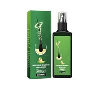 Sérum de croissance des cheveux au gingembre, spray de croissance des cheveux, pour accélérer la croissance naturelle des cheveux, produits capillaires pour hommes et femmes, pour des cheveux plus