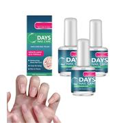 Sérum de croissance des ongles et huile de soin pour cuticules - Sérum fortifiant et hydratant pour cuticules aux ingrédients d'origine végétale, répare les ongles secs et cassants (3 bouteilles)