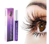 Sérum de Croissance pour Cils, Naturel Eyelash Serum Lash, 8ML Sérum Cils Pousse, Eyelash Growth Enhancer, Sérum pour Sourcils pour une Croissance Rapide Booster Extension des Cils