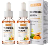 Sérum De Curcuma Pour L'élimination Des Taches Sombres,2pcs Huile De Sérum Correcteur De Taches Sombres Au Curcuma Pour Le Visage Et Le Corps
