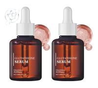 Sérum de glutathion avec 20 000 ppm de glutathion, niacinamide et acide hyaluronique, soins de la peau coréen, améliore l'élasticité de la peau, rend votre peau éclatante, 30 ml (2 pièces)