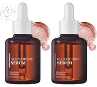 Sérum de glutathion, sérum de glutathion avec 20 000 ppm de glutathion, niacinamide et acide hyaluronique, soins de la peau coréens (2 pièces)