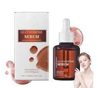 Sérum de glutathion, sérum de glutathion avec 20 000 ppm de glutathion, niacinamide et acide hyaluronique, soins de la peau coréen, améliore l'élasticité de la peau, revitalise le teint, hydrate en