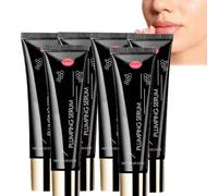 Serum de renforcement des lèvres,Hydrant Clear Lip Glossing Set - Améliore, répare et allége les lèvres noires,Serum hydratant anti-rides et anti-rides,Huile hydratante pour les sèches (6)