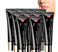 Serum de renforcement des lèvres,Hydrant Clear Lip Glossing Set - Améliore, répare et allége les lèvres noires,Serum hydratant anti-rides et anti-rides,Huile hydratante pour les sèches (10)