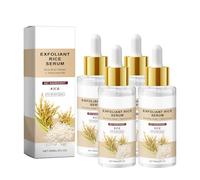 Sérum de riz QPJUVC pour le visage - Sérum anti-rides et éclaircissant à l'acide hyaluronique, à la niacinamide et à la vitamine B - Hydratant pour les peaux ternes et sèches, Essence nourrissante (4)