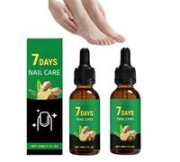 Sérum de soin des ongles gingembre de l'arbre à thé de 7 jours - Huile de cuticule polyvalente pour la croissance, la réparation et l'alimentation | Convient aux ongles épais, secs et cassés (2)