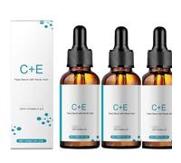 Sérum de vitamine C+E à la vitamine CE avec acide ferulic pour femme, à la vitamine E et au sérum ferulic, soin de la peau - Sérum vitamine C pour le visage - Correcteur de points foncés, soin du