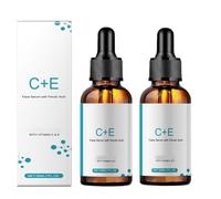 Sérum de vitamine C+E à la vitamine CE avec acide ferulic pour femme, à la vitamine E et au sérum ferulic, soin de la peau - Sérum vitamine C pour le visage - Correcteur de points foncés, soin du
