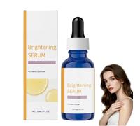 Sérum de vitamine C pour les femmes - Sérum lumineux corrigeant les taches sombres, solution liquide anti-vieillissement hydratante et raffermissante, huile réduisant les rides profondes (1)
