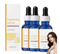 Sérum de vitamine C pour les femmes - Sérum lumineux corrigeant les taches sombres, solution liquide anti-vieillissement hydratante et raffermissante, huile réduisant les rides profondes (3)