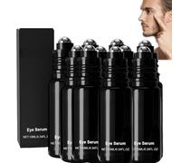 Sérum d'œil pour les hommes réduisent les cercles sombres,Sérum d'œil de caféine pour les hommes et rouleau pour les sacs sous les yeux,Réduit l'apparence des rides sous les yeux, (10)