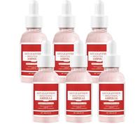 Sérum éclaircissant à l'astaxanthine, ampoule faciale éclatante pour femme, essence feuchtigkeitsspendende légère pour un teint éclatant, structure et élasticité de la peau améliorées (6pcs)