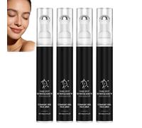 Sérum éclaircissant contre les taches brunes avec applicateur à rouleau, sérum éclaircissant pour le visage, essences faciales légères et non grasses, sérums hydratants pour la avec rayonnement (4PCS)