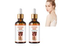 Sérum éclaircissant - Sérum traitant l'hyperpigmentation - Sérum correcteur de taches brunes pour le visage et le corps - Soin éclaircissant à la niacinamide, atténue les taches brunes (2 bouteilles)